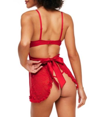Etty Women's Babydoll & G-String Set Lingerie