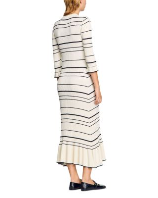 Sandro Striped Knit Maxi Dress | Bloomingdale's Women