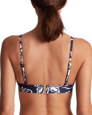 Floral Print Bikini Top