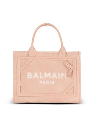 Balmain - Women's Small Suede B-Army Tote Bag