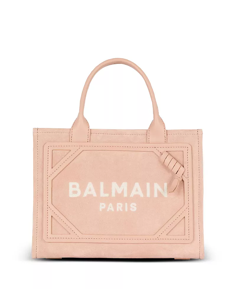 Balmain Women's Small Suede B-Army Tote Bag