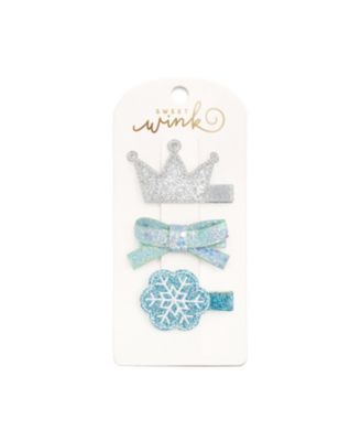 Sweet Wink Girls' Snow Princess Clip Set