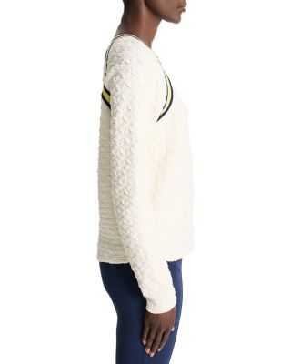 Tipped Texture Sweater