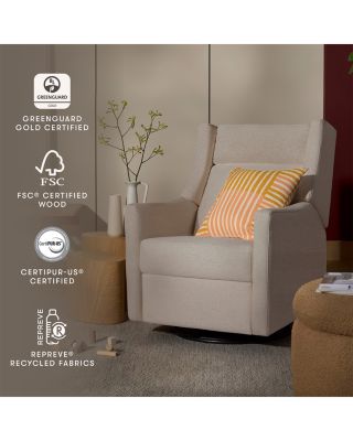 Kiwi Plus Power Recliner and Swivel Glider with Power Adjustable Headrest and USB Port