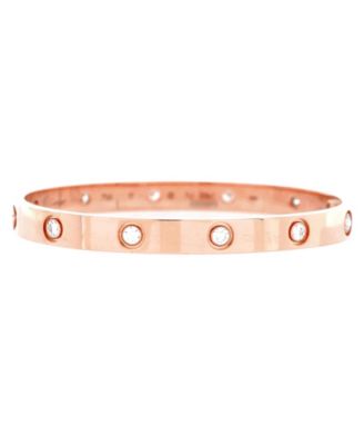 Pre-Owned Cartier - Love 10 Diamond Bracelet 18K Rose Gold with Diamonds