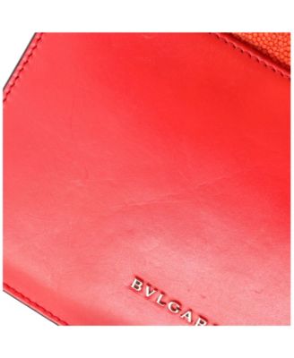 Small Serpenti Forever Square Shoulder Bag Leather and Stingray