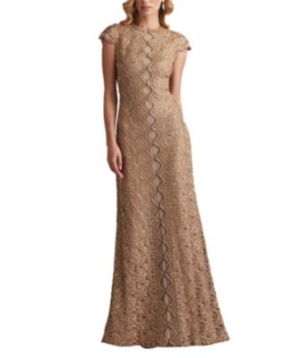 【Tadashi Shoji】Etters Scalloped Illusion Gown Etters Scalloped Illusion Gown | Tadashi Shoji