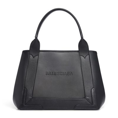 Balenciaga - Navy Small Cabas Satchels