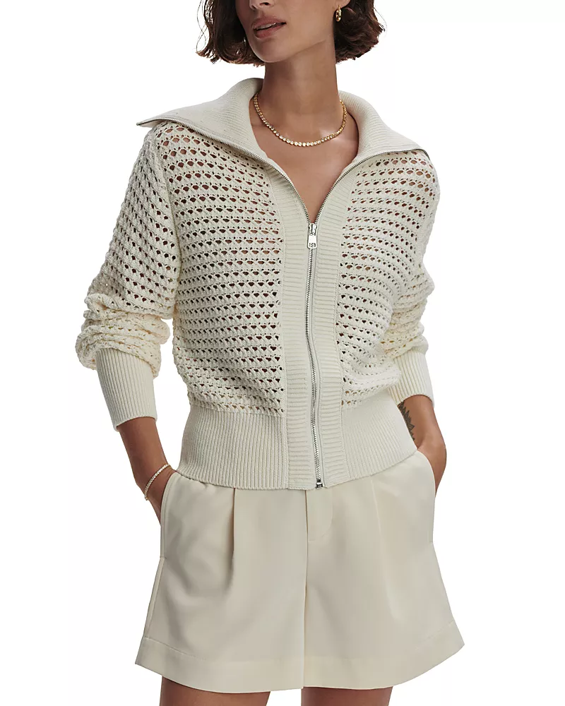 Varley Eloise Full Zip Knit Cardigan