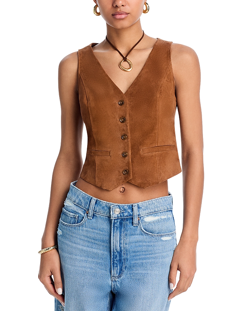 PAIGE SUEDE ANTONELLA VEST