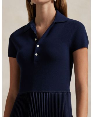 Polo Sweater Bodice Dress