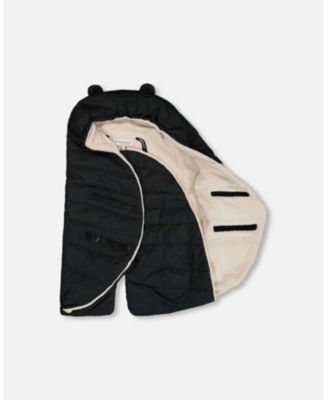  Unisex Snuggly Wrap Black for Car Seat and Stroller - Baby