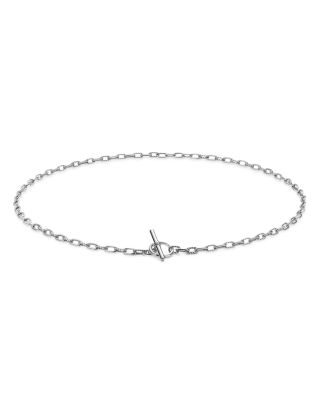DY Madison&reg; Toggle Chain Necklace in Sterling Silver, 3mm