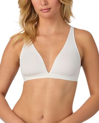 Cabana Cotton Rib Plunge Bralette & Bikini