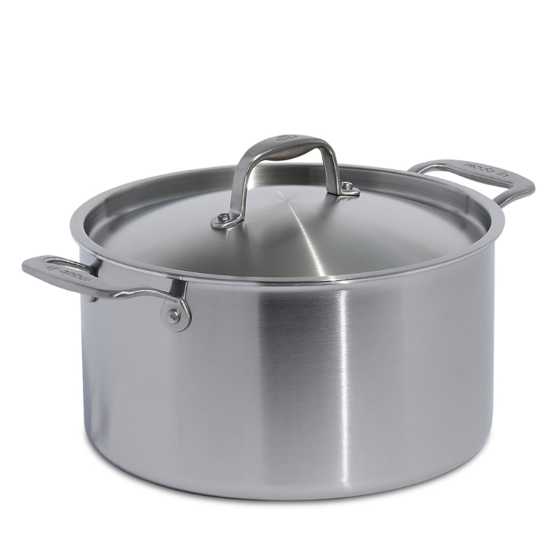 Made In 5 Ply Stainless Steel 8 Qt. Stockpot And Lid In Stainless