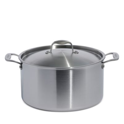 5 Ply Stainless Clad 12 Qt. Stockpot and Lid