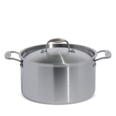 5 Ply Stainless Clad 6 Qt. Stockpot and Lid