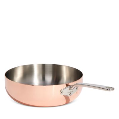 Copper 5.2 Qt. Saucier and Lid