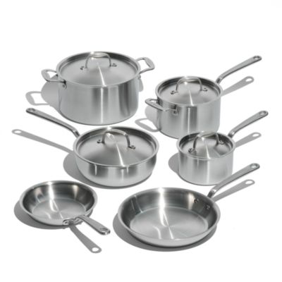 5 Ply Stainless Clad 10 Piece Cookware Set