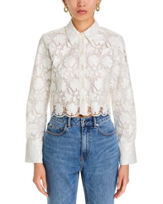 Beatrix Long Sleeve Collared Button Front Top