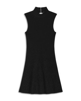 Plaited Rib Knit Dress