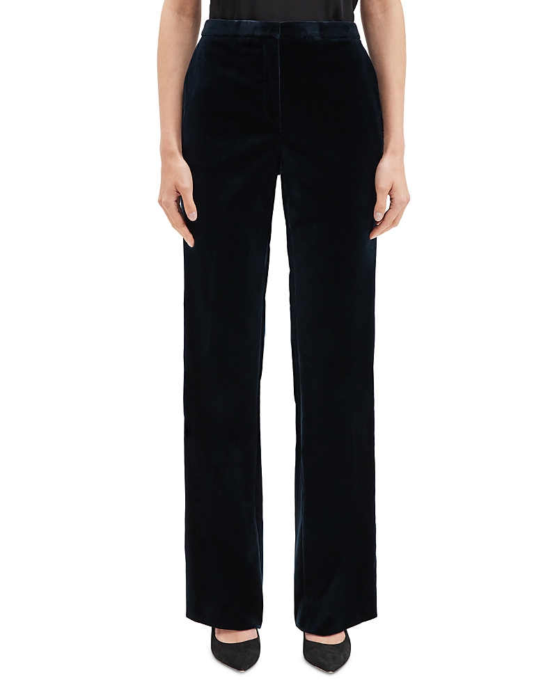 THEORY DEMITRIA FLARED PANTS