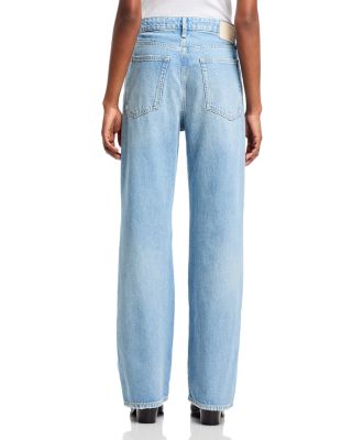 Logan Mid Rise Wide Leg Jeans in Ludlow