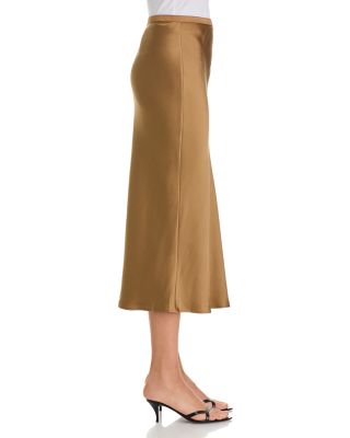 Bar Silk Skirt
