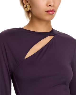 Long Sleeve Jersey Gown