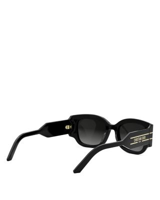 DiorSignature S13I Rectangle Sunglasses, 52mm