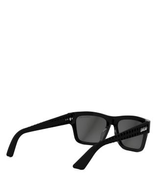 Dior3D S2I Rectangular Sunglasses, 56mm