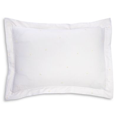 Schlossberg - Daisy Embroidered Blanc Sham, King
