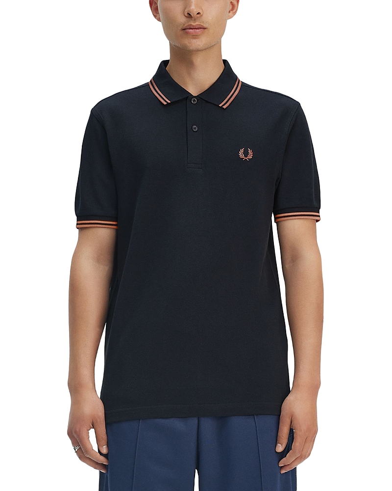 FRED PERRY TWIN TIPPED SLIM FIT POLO
