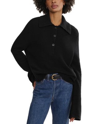 Jenni Kayne - Stevie Cashmere Blend Polo Sweater