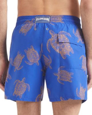 Moorea Printed 5.5" Swim Trunks