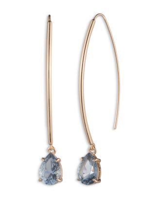 Boucles D'oreilles Dogeared Argent Filiformes (threader) Sans Pierre - Neuf Sans Emballage