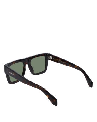 Renew Rivet Oversized Square Sunglasses, 53mm
