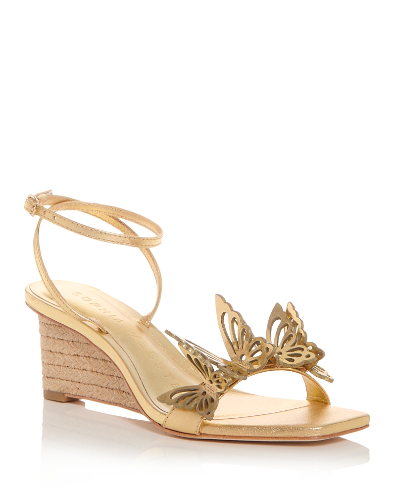 Sophia Webster Women's Vanessa Butterfly Espadrille Wedge Sandals