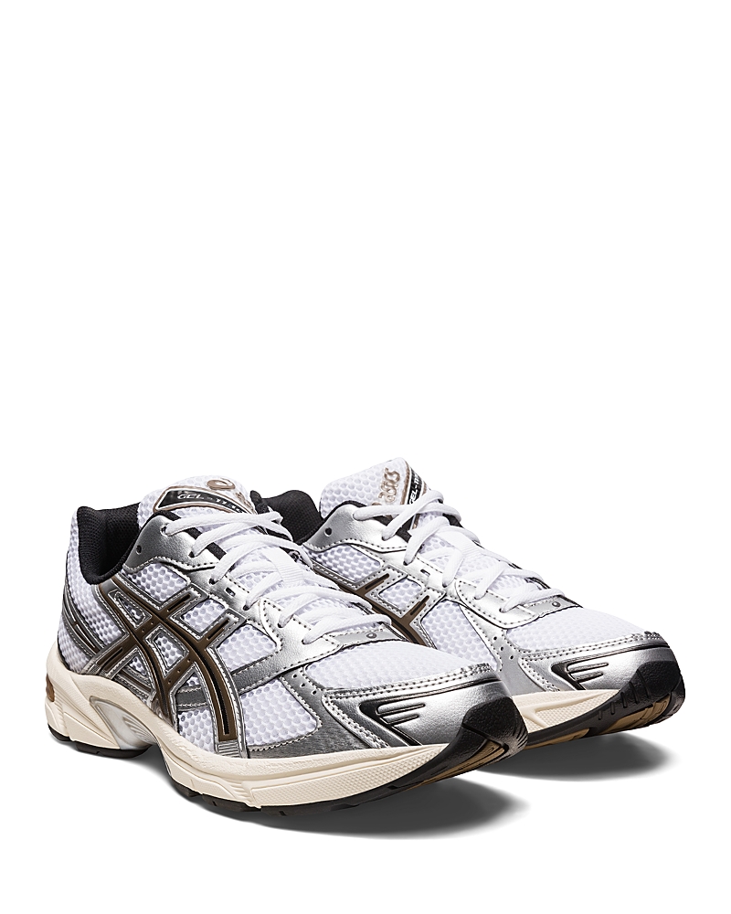 Asics Unisex Gel-1130 Sneakers in White/Clay Canyon