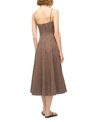 Wylie Striped Midi Dress