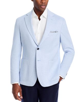 Cotton & Linen Jersey Regular Fit Unstructured Sport Coat - Exclusive