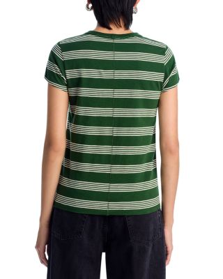 The Slub Stripe Tee
