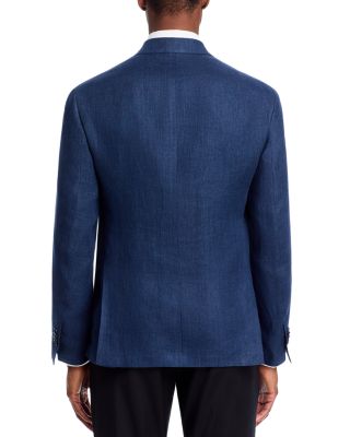 Delave Linen Hopsack Regular Fit Unstructured Sport Coat - Exclusive