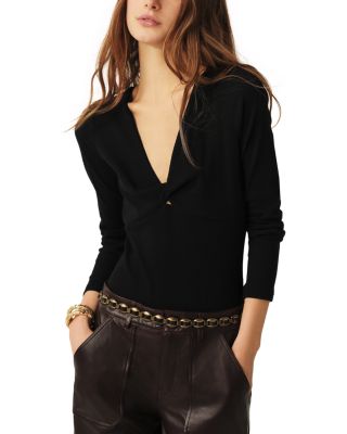 ba&sh - Campbell Deep V Top