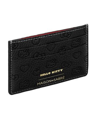 【新品未使用】Maison de Sabre × HELLO KITTY MAISON de SABRÉ Hello Kitty Leather Card Holder | Bloomingdale's