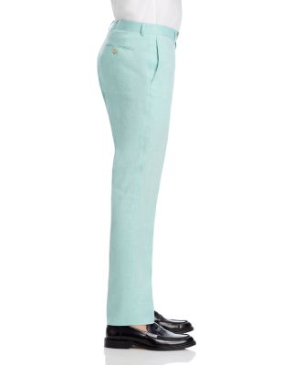 Delave Slim Fit Linen Suit Pants