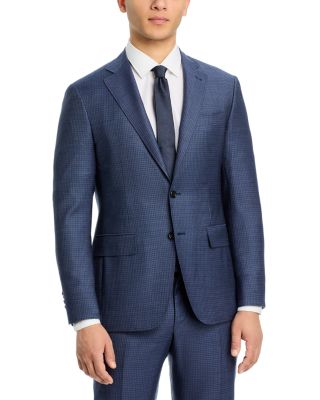 Kei Sharkskin Check Regular Fit Suit