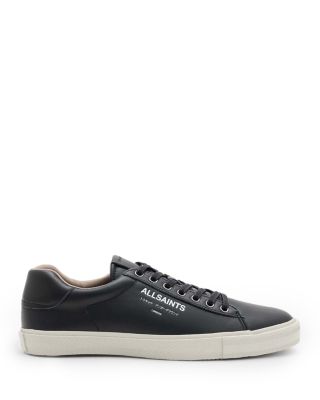 Men&#39;s Underground Leather Low Top Sneakers