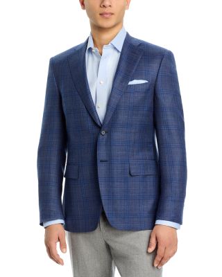 Canali - Siena Hopsack Plaid Regular Fit Sport Coat