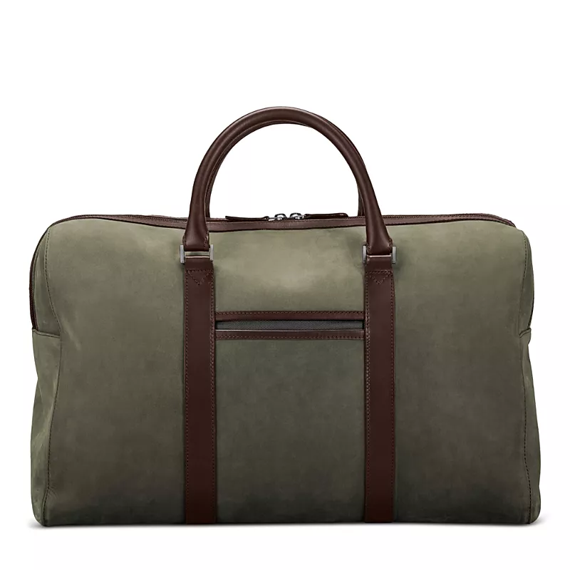 Carl Friedrik Compact Leather Weekender Bag